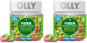 OLLY Fiber Gummy Rings, 5g Prebiotic Fiber, FOS (Fructo-oligosaccharides), Digestive Support, Berry Melon 50ct (Pack of 2)