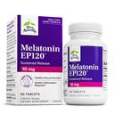 Terry Naturally Melatonine EP 120 10mg - Slaapondersteuning Supplement met antioxidanten - Glutenvrije supplement voor gezonde slaap - Dieetsupplement om gezonde veroudering en immuungezondheid te helpen - 60 tabletten