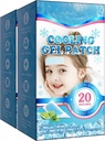 40 Sheets Fever Patches for Kids - Hot Weather Cooling Gel Patches for Adults - Headache Patches - Forehead Fever Cool Pads