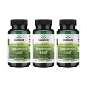 Swanson Spearmint Leaf (Mentha Spicata)-Volledig Spectrum Kruidensupplement ter ondersteuning van spijsverterings- en milde maagproblemen - (60 capsules, 400 mg Each) 3 Pack