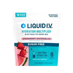 Vloeibare I.V.® Hydration Multiplier Sugar-Free - Aardbei Watermeloen 