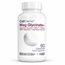 Magnesium Glycinate+ Supports Stress Relief, Sleep, Heart Health, Nerve Health, Muscle Health, and Metabolism with Magnesium Glycinate, GABA, L-Theanine, 5-HTP, Melatonin, Vitamin B6, and Vitamin D3