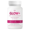 Jovi Nutrition Glow+ NAD+ & Collagen Gummies,Multi-Type Hydrolyzed Collagen Peptides with Resveratrol, Hyaluronic Acid, Vitamin C & E, Skin, Hair & Nail Nutritional Support