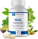 Nail Exodus - Vitality Healthy Nails - Premium Formula for Healthier Feet - 60 Capsules