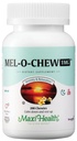 Maxi Health Melatonine 1mg Kauwbaar - Slaaphulp Melatonine om natuurlijke slaap aan te moedigen 