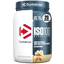 Dymatize ISO100 Wei Proteïnepoeder Isolaat, Gourmet Vanille, 25g eiwit, 5.5g BCAA's, Minder dan 120 Cal., Glutenvrij, 1g vet, 1g suiker, 2g Carb (20 Servers)
