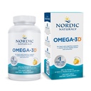Nordic Naturals Omega-3D, Citroensmaak - 120 Zachte Gels - 690 mg Omega-3 + 1000 IE Vitamine D3 - Visolie - EPA & DHA - Immune Support, Brain & Heart Health, Healthy Bones - Non-GMO - 60 porties