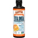 Barlean's Total Omega 3 6 9 Liquid Fish Oil Supplement with Borage and Flaxseed Oil, Orange Crème, 2.400 mg EPA, DHA and GLA Fatty Acids, 16 oz