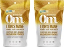 Om Biologische Paddestoelen Superfood Poeder, Leeuwen Mane, 3,5 Ounce (50 Servers) (Тwo Рack)