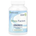 Nutra Biogenesis Stress Factors - GABA Supplements for Women & Men, L Theanine Calm Relaxation Support for Adults, 100mg L-Theanine & 25mg GABA Per Pill - 60 Veggie Capsules