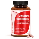 HerAure Vaginale Probiotica voor vrouwen - pH-balans, gezonde Vaginale Odor, Vaginale Flora, Gistbalans, Vrouwen Probiotica en Prebiotica, Immuun Ondersteuning - Prebiotica & Lactobacillus Probiotica,60CT