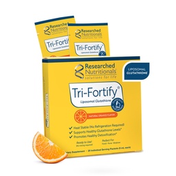 Onderzoek naar voedingssupplementen Liposomal Glutathion (450mg) Liquid Gel + Vitamine C - Tri-Fortify - Aid Natural Energy, Immune Support & Detox - Klinisch onderzocht voor Absorptie, Oranje (20 Packets)