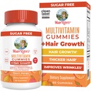 MaryRuth's Multivitamin + Hair Growth Gummies | with Lustriva® | Biotin 10000mcg | B Vitamins | Formulated for Thicker Hair, Wrinkles, Fine Lines, Skin Care | Ages 18+ | 30 Servings