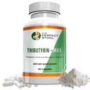 Tributyrine-Max Postbiotic Butyrate Supplement; Bloating, Gas and Leaky Gut Support; Perfect, Clean Wipe Poops; 750 mg Enteric Capsules; 3rd Party Tested Gluten/Dairy-Free