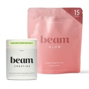 Beam Glow & Creatine Bundle, Hormone Balance, energie & spierondersteuning voor vrouwen, haar, huid, nagels, hydratatie, veganist, geen suiker, derde partij getest