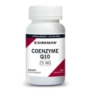 Kirkman Coenzyme Q10 25 mg - Hypoallergenic || 100 Vegetarian Capsules || CoQ10 || Supports Immune System || Gluten and Casein Free || Capsules are Plant Based