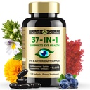 37 in 1 Oogvitaminen met Lutein en Zeaquin Supplement 