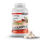 Landau Kauwbare vitamine C Candy 300 Mg. Grote Proeverij Berry smaak (250Count)
