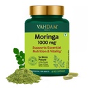 VAHDAM Moringa Capsules | Energy, Immunity & Daily Nutrition | Dual-Spectrum: Whole Herb + 50% Saponin Extract | 60 Veg Capsules | Superfood Supplement