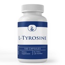 Pure originele ingrediënten L-tyrosine (100 capsules) Altijd zuiver, Geen additieven of fillers, Lab geverifieerd