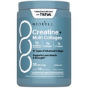 NeoCell Creatine Monohydrate Powder | 30 Servings | with Multi Collagen Peptides | Unflavored | for Women and Men