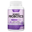 ZEBORA Probiotica voor vrouwen Digestieve Gezondheid met Enzymen, Prebiotica, Vaginale Probiotica, D Mannose & Cranberry, 100 miljard CFU Probiotica voor Gut Health & Urinary Tract Balance, 180 Veggie Capsules