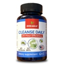 Gut Cleanse Detox for Women, Colon Cleanse & Gentle Herbal Supplements for Men, Powered with Senna Leaves, Plum, Chrysanthemum, Acacia Gum & Aloe Vera–40 Capsules (A01)