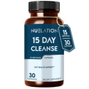 15 Day Cleanse Capsules - Colon Cleanse for Digestive Health, Fewer Cravings & Glowing Skin - 15 Day Gut Cleanse, Detox Cleanse - 30 Tasteless, Gluten-Free, Soy-Free Capsules