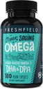 Ocean Saving Omega, Algen Omega 3, DHA Supplement, 6-maand levering, hoogste niveaus van DHA per capsule (440 mg), w/DPA