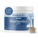 Fera Pets Postbiotics Plus Prebiotics for Dogs & Cats - with Slippery Elm - Promotes Optimal Digestive Health & Inflammatory Response - Enhances Immunity - 120 Scoops