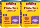 Nature Made Probiotics for Women and Men, Probiotic Capsules 1 Billion CFU from Live Cultures for Immune & Digestive Support, 30 Capsules, 30 Day Supply,(Pack of 2)