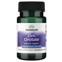 Swanson Zink Orotaat 10 Milligrammen Elementale Zink 60 Veg Capsules