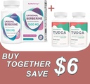 Optimaliseer uw gezondheid met TUDCA Complex 2Pack en Liposomal Berberine 1500mg bundel