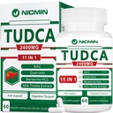 TUDCA Supplements 2400MG, Bile Salts Complex for Liver Detox & Gallbladder Cleanse, Anti-Aging for Men and Women, Digestive Health 60 Capsules