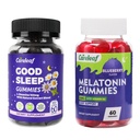 Non-Melatonin Sleep Aid Gummies with Free Melatonin Gummies Sleep Support