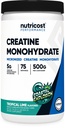Nutricost Creatine Monohydraat Poeder (Coastal Explosion, 500 Gram) - Micronized Creatine Supplement - Veganistisch, GGO-vrij, glutenvrij