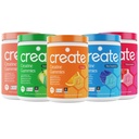 Create Create Createine Monohydraat Gummies - High Five Bundle - Sour Peach, Sour Apple, Watermeloen, Blue Raspberry & Orange - Createine Gummies for Women & Men, NSF Certified, 3rd Party Tested, (5-Pack)