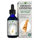 Siberian Ginseng Root Extract - Organic Ingredients & Alcohol Free - 2oz - Patented Cold Fulvic Mineral Water Extracted - Adaptogen - Immune Support for People & Pets