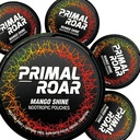 Primal Roar Mango Shine - Stimulant-Free Deep Focus Nootropics Pouches 