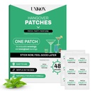 Recovery Patches 48 Pack, 100% Natural Ingredients Party Recovery Patch with Skin-Friendly & Waterproof Design, Strong Adhesive Party Patch for Secure Fit, Enhanced Morning Formula