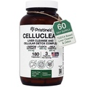 PRISTINE'S CelluClean Lever Reiniging en Ontgiftingssupplement TUDCA, Yarrow Extract & Milk Thistle 