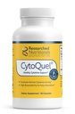 Onderzoek naar voedingssupplementen CytoQuel met N-Acetyl Cysteine, kruidensupplementen en turmeerextract - Bevorderen van gezonde cytokinefunctie voor Immuunondersteuning, Slaap &amp; Fysische Comfort (90 capsules)