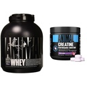 Animal Whey Isolate Whey Protein Powder – Isolate Loaded for Post Workout and Recovery & Creatine Chews Tablets - Enhanced Creatine Monohydrate with AstraGin to Improve Absorption