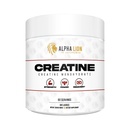 ALPHA LION Creatine Monohydrate Powder, 5000mg per portie (5g), ondersteunt spierkracht, kracht, atletische prestaties, Pure Cretina Monohydrata en Polvo Supplement (60 Servings, Unflavored)