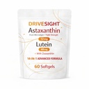 DriveSight Astaxanthin Lutein Softgels 14-in-1 Eye Support with Zeaxanthin, 60 Count