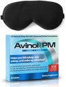 Extra Strength and Dream Elements Sleep Mask | All-in-One Natural Sleep Aid (30 ct) - 100% Pure Mulberry Silk Eye Mask (with Foam Ear Plugs & Anti Snoring Nose Clip) (2 Items)