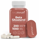 LongLifeNutri Beta Sitosterol 1000mg - Phytosterols Supplement, 200 Vegetarian Capsules, Plant Sterols for Daily Wellness & Dietary Balance, 100-Day Supply, GMP Certified, Made in USA