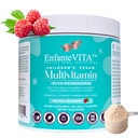 Alles in One Kids Vitaminen, 90 Day Supply, Poeder Multivitamine met Probiotica, Immune Support, Gut Health, Vegan D3, Suikervrij, Niet GGO, Natuurlijke Smaak, Dokter Geformuleerd, Dagelijkse Voeding