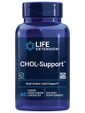 Life Extension CHOL-Support™, Helps Maintain Already Healthy Cholesterol, Heart Health, Artichoke Leaf Extract, Vitamin B5 pantethine, Gluten-Free, Non-GMO, Vegetarian, 60 Capsules