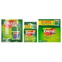 Zyrtec 24 Hour Allergy Relief Tablets, Indoor & Outdoor Allergy Medicine with 10 mg Cetirizine HCl per Antihistamine Tablet, 47ct Bundle Pack (1 x 30ct, 14ct and 3x1ct)